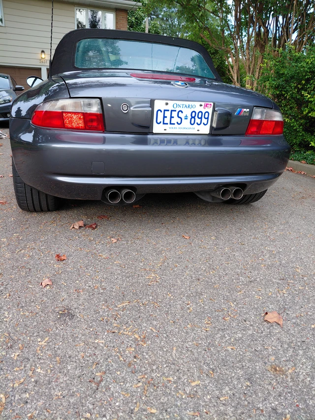 2001 BMW Z3, grau, 88.300 km, Import Kanada — Foto 4 z 5