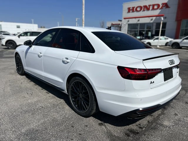 2024 Audi A4 Progressiv, weiß, 33.369 km, Import Kanada — Foto 9 z 20