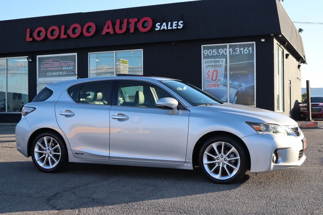 2012 Lexus Ct 200H Hybrid No Accident Clean Carfax, grau, 166.740 km, Import Kanada — Foto 1
