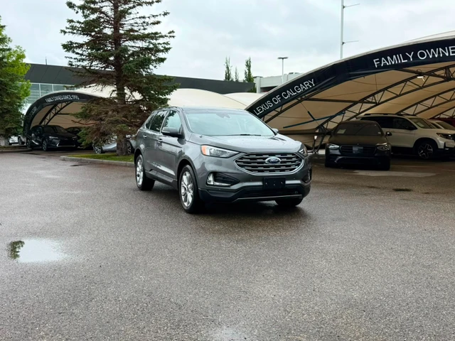 2024 Ford Edge Titanium, grau, 44.758 km, Import Kanada — Foto 1