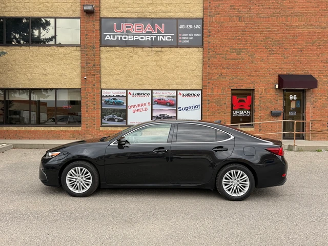 2017 Lexus Es 350, schwarz, 101.377 km, Import Kanada — Foto 1