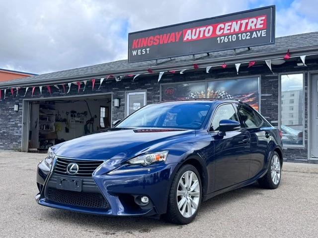 2015 Lexus Is 250, blau, 72.790 km, Import Kanada — Foto 1