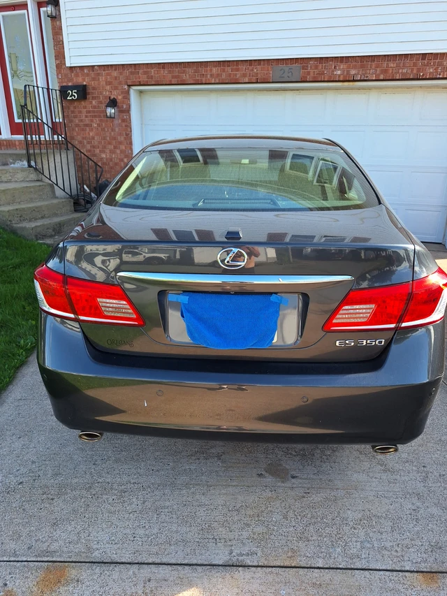 2011 Lexus ES350, schwarz, 91.000 km, Import Kanada — Foto 3 z 5