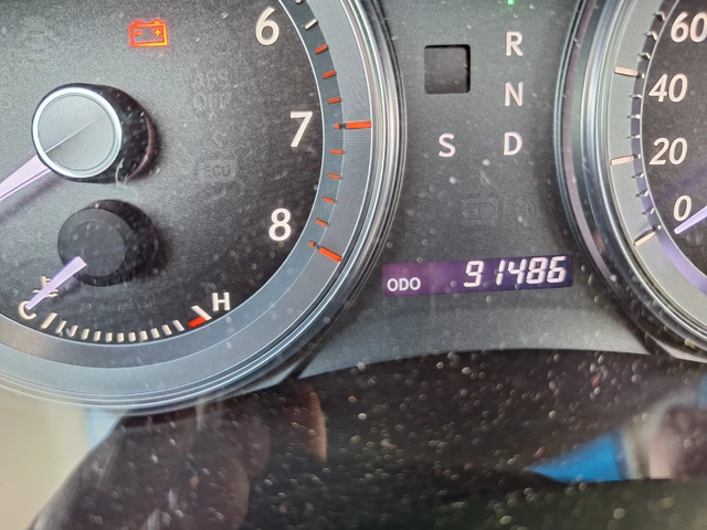 2011 Lexus ES350, schwarz, 91.000 km, Import Kanada — Foto 4 z 5