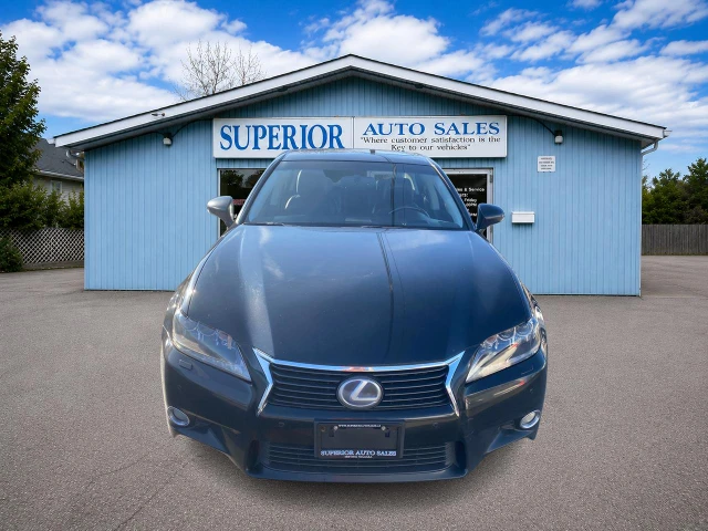 2013 Lexus Gs Technology Package, schwarz, 301.146 km, Import Kanada — Foto 1