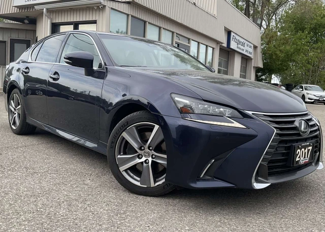 2017 Lexus Gs 350 AWD - LEATHER! NAV! BACK-UP CAM! BSM! SUNROOF!, blau, 120.950 km, Import Kanada — Foto 1