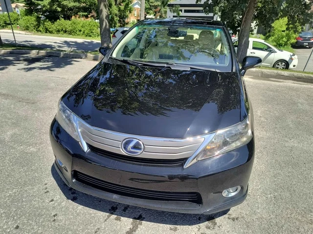 2011 Lexus Hs 250H Premium, schwarz, 205.000 km, Import Kanada — Foto 1
