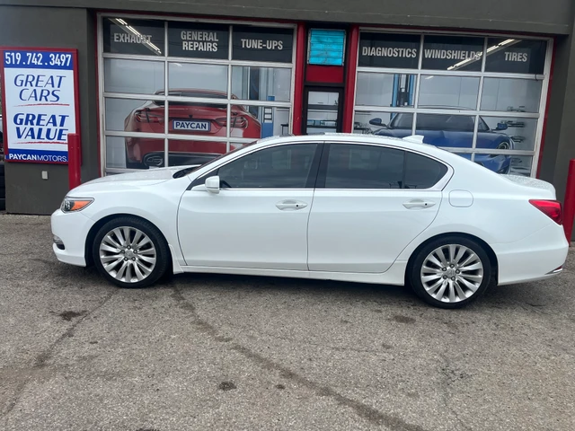2014 Acura Rlx Tech Pkg, weiß, 235.000 km, Import Kanada — Foto 8 z 20