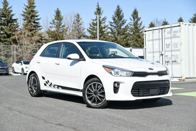 2018 Kia Rio EX+, weiß, 102.013 km, Import Kanada — Foto 1