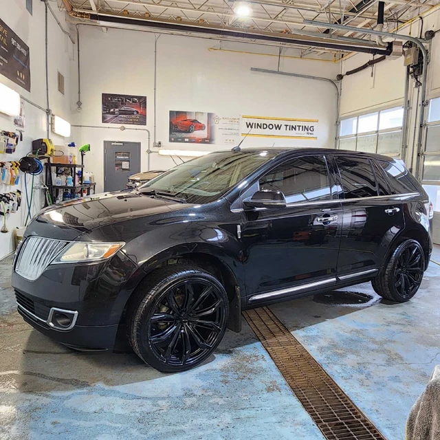 2013 Lincoln Mkx, schwarz, 194.000 km, Import Kanada — Foto 1