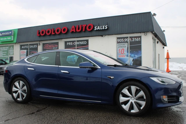 2020 Tesla Model S LONG RANGE PLUS, blau, 113.430 km, Import Kanada — Foto 1 z 20 2020 Tesla Model S LONG RANGE PLUS, blau, 113.430 km, Import Kanada — Foto 1 z 20