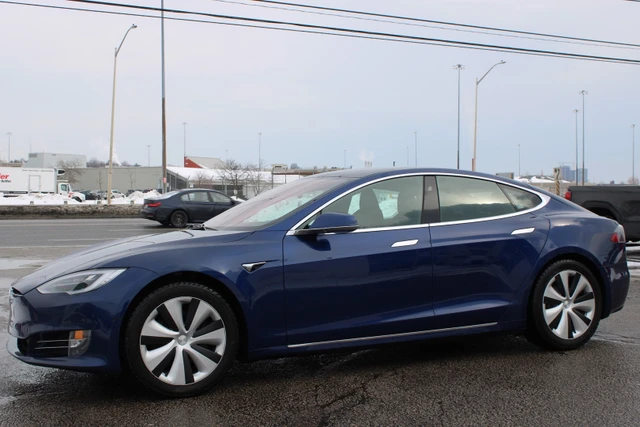2020 Tesla Model S LONG RANGE PLUS, blau, 113.430 km, Import Kanada — Foto 3 z 20