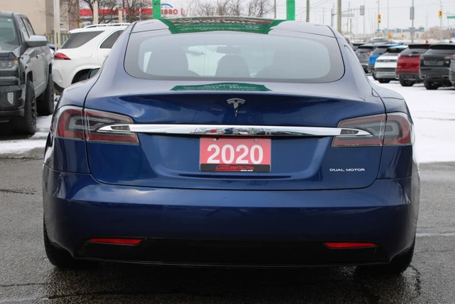 2020 Tesla Model S LONG RANGE PLUS, blau, 113.430 km, Import Kanada — Foto 6 z 20