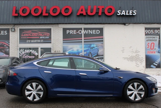 2020 Tesla Model S LONG RANGE PLUS, blau, 113.430 km, Import Kanada — Foto 8 z 20