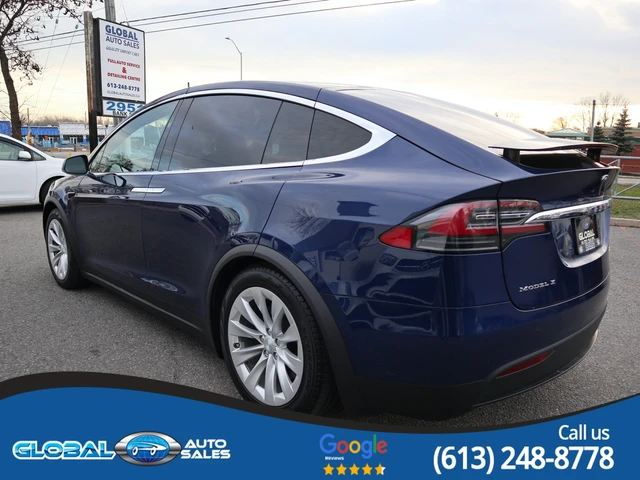 2017 Tesla Model X 75D, blau, 72.366 km, Import Kanada — Foto 5 z 5