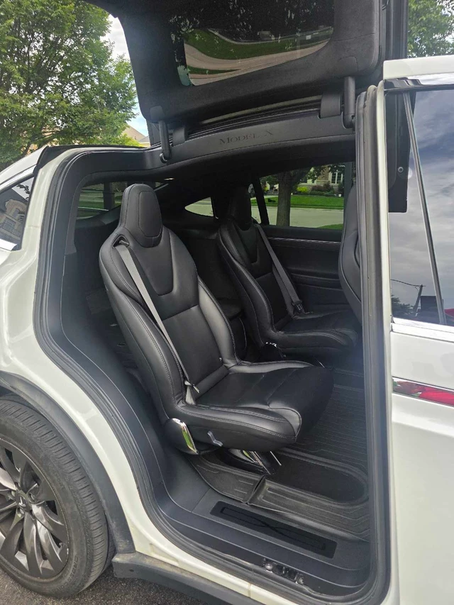 2018 Tesla Model X 100D, weiß, 96.000 km, Import Kanada — Foto 5 z 5