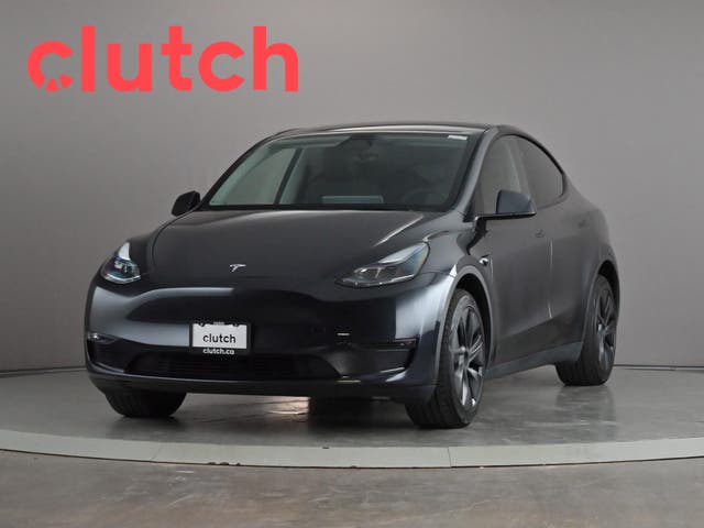 2024 Tesla Model Y Long Range, grau, 55.801 km, Import Kanada — Foto 1