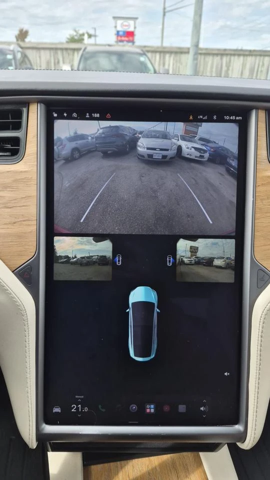 2019 Tesla Model X 100D, rot, 283.156 km, Import Kanada — Foto 13 z 15