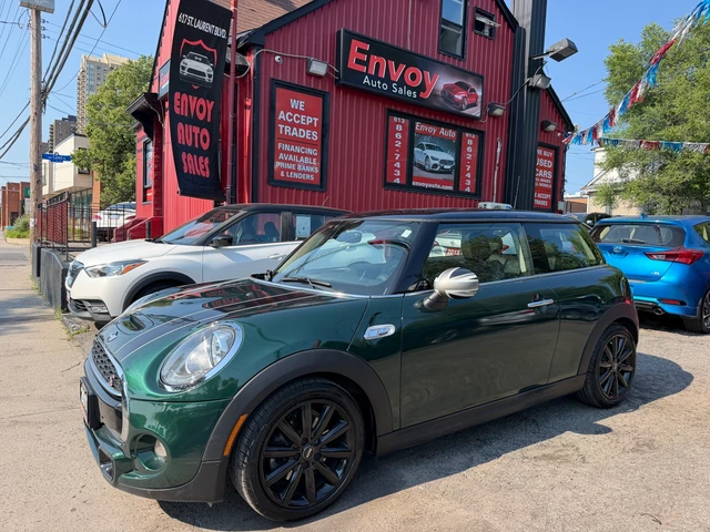 2017 MINI Minicps, grün, 25.434 km, Import Kanada — Foto 1