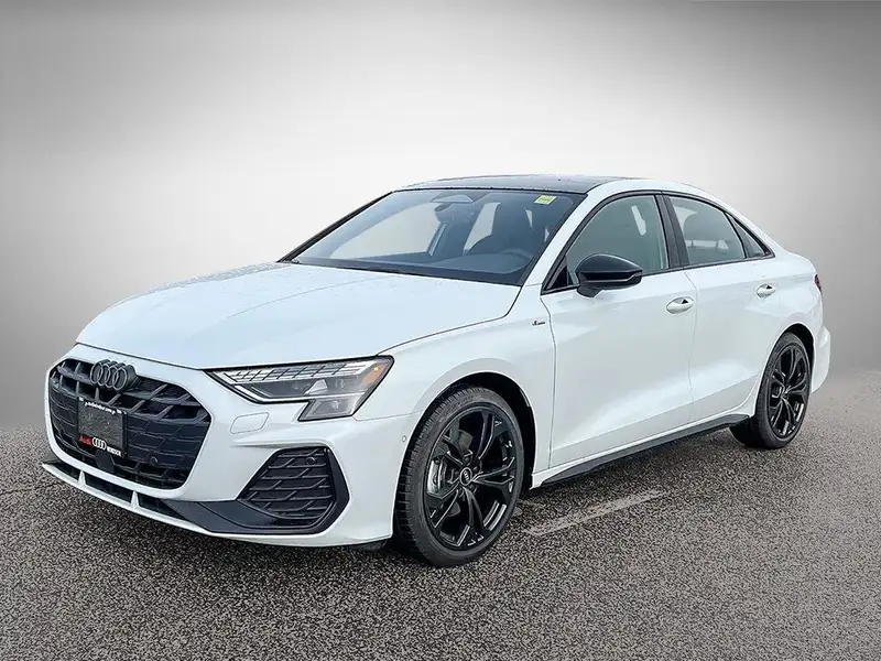 2026 Audi A3 Progressiv, weiß, 14 km, Import Kanada — Foto 7 z 12