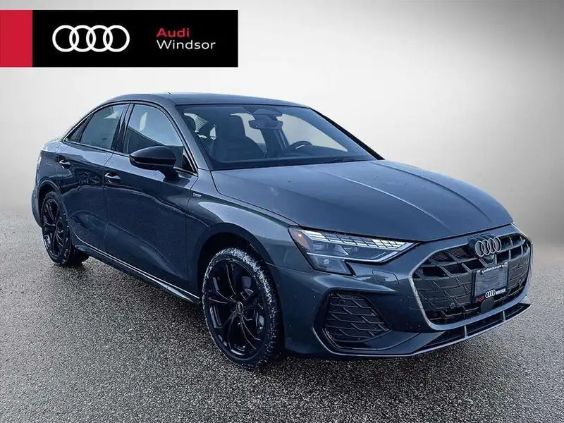2026 Audi A3 Progressiv, grau, 11 km, Import Kanada — Foto 1