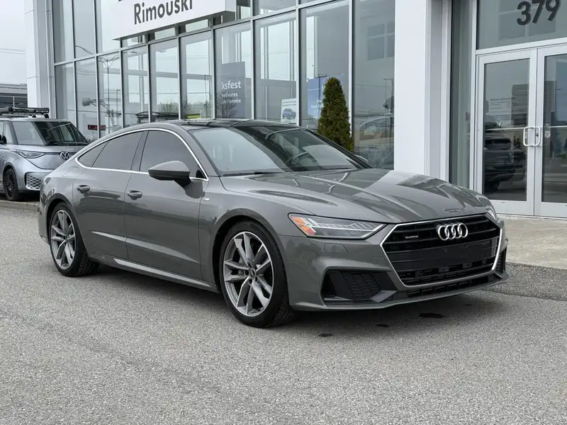2023 Audi A7 Progresif S-Line, grau, 58.593 km, Import Kanada — Foto 1