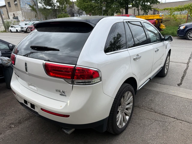 2013 Lincoln Mkx Limited, weiß, 156.003 km, Import Kanada — Foto 1