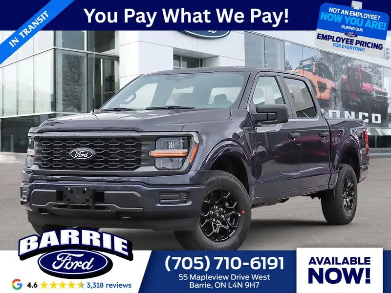 2026 Ford F-150 SuperCrew, grau, 0 km, Import Kanada — Foto 1