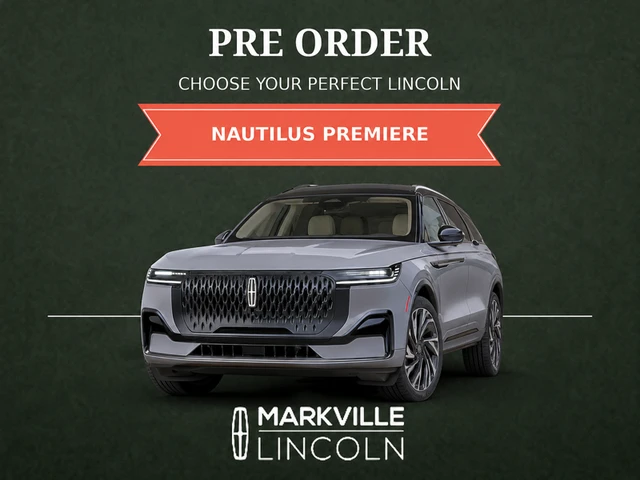2027 Lincoln Nautilus Premiere, 250 km, Import Kanada — Foto 1
