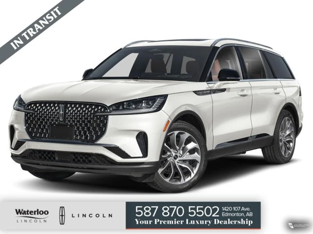 2026 Lincoln Aviator Reserve, weiß, 10 km, Import Kanada — Foto 1