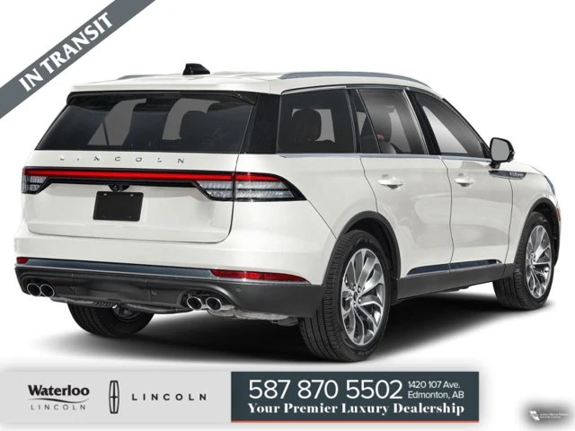 2026 Lincoln Aviator Reserve, weiß, 10 km, Import Kanada — Foto 2 z 3