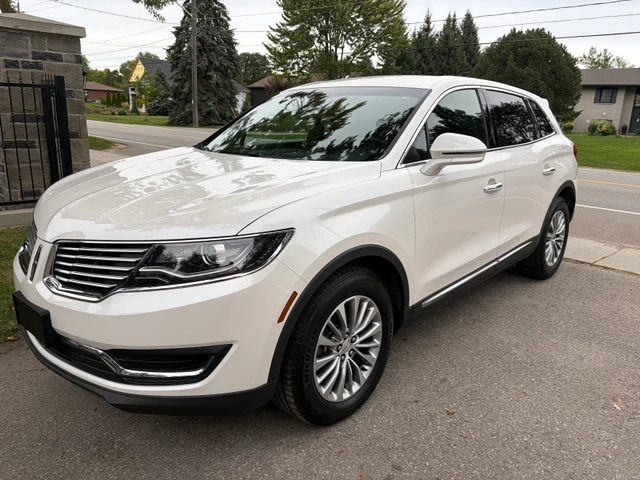2017 Lincoln Mkx Select 3.7 V6 AWD, weiß, 99.000 km, Import Kanada — Foto 1