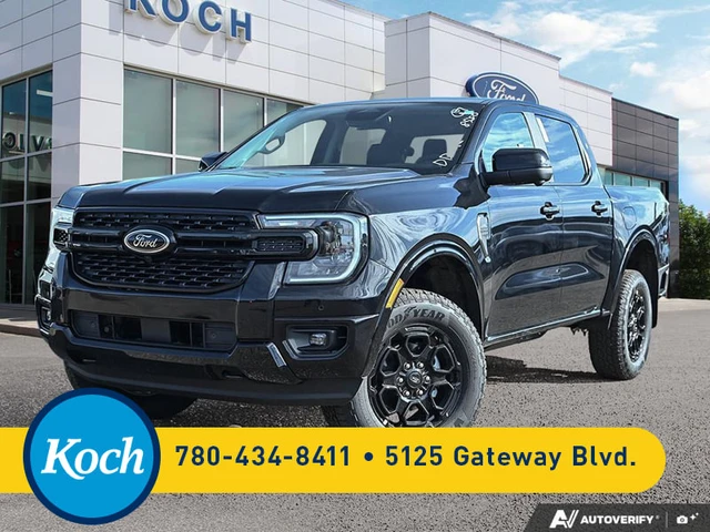 2026 Ford Ranger LARIAT, schwarz, 47 km, Import Kanada — Foto 1
