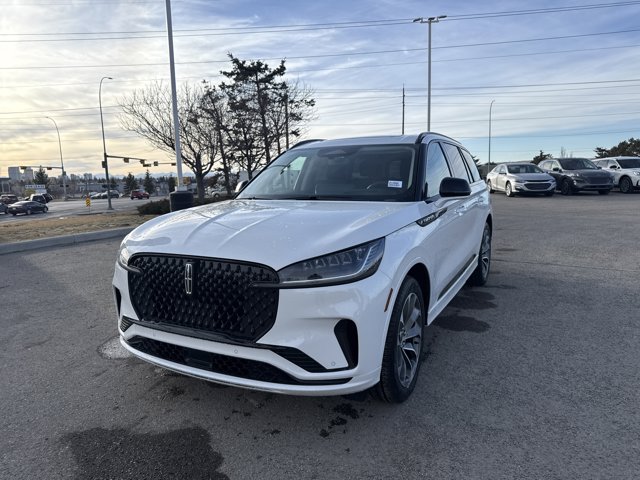 2026 Lincoln Aviator Premiere, weiß, 6 km, Import Kanada — Foto 1