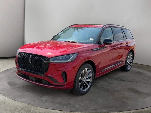 2026 Lincoln Aviator Premiere, rot, 9 km, Import Kanada — Foto 1