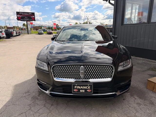 2017 Lincoln Continental Reserve, schwarz, 117.132 km, Import Kanada — Foto 2 z 5