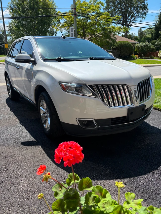 2014 Lincoln Mkx, weiß, 205.342 km, Import Kanada — Foto 1