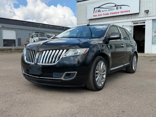 2011 Lincoln Mkx Luxury AWD, schwarz, 8.888 km, Import Kanada — Foto 1
