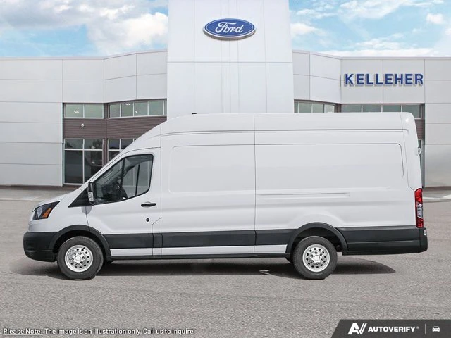 2027 Ford Transit Cargo Van, weiß, 250 km, Import Kanada — Foto 3 z 20