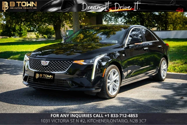 2022 Cadillac Ct4 Luxury, schwarz, 204.350 km, Import Kanada — Foto 1