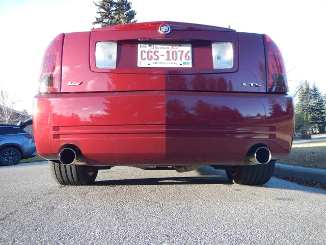 2005 Cadillac Cts-V, rot, 62.000 km, Import Kanada — Foto 3 z 5