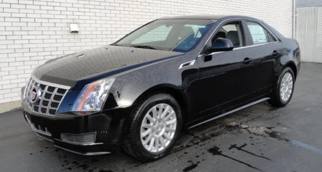 2012 Cadillac Cts, schwarz, 60.000 km, Import Kanada — Foto 1