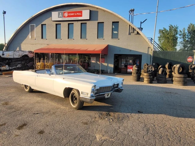 1968 Cadillac Deville, weiß, 9.255 km, Import Kanada — Foto 1