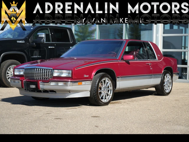 1989 Cadillac Eldorado BIARRITZ, rot, 37.327 km, Import Kanada — Foto 1
