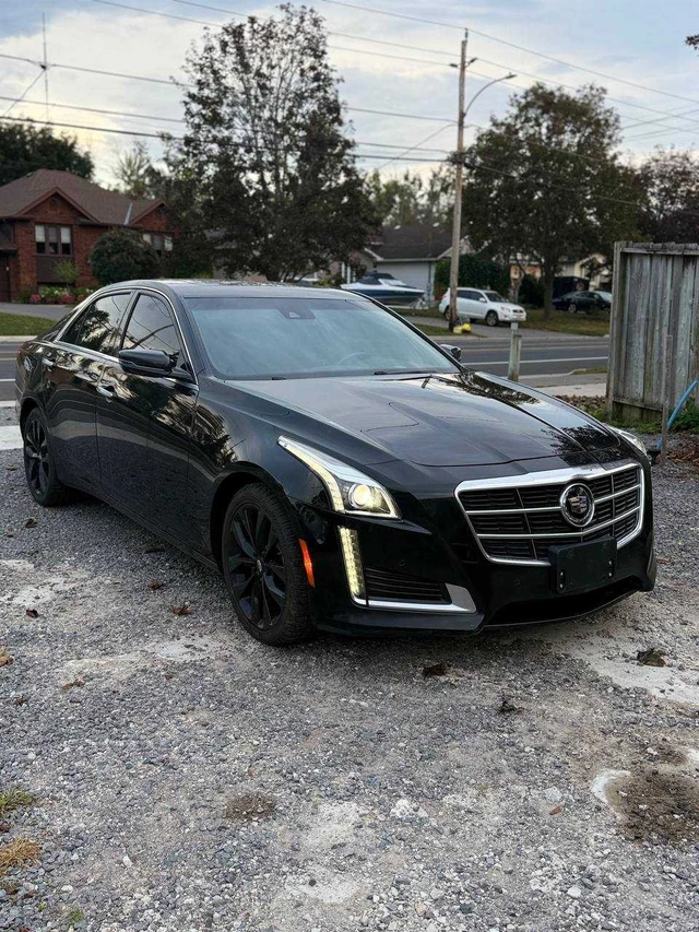 2015 Cadillac Cts Performance Edition, schwarz, 174.000 km, Import Kanada — Foto 1
