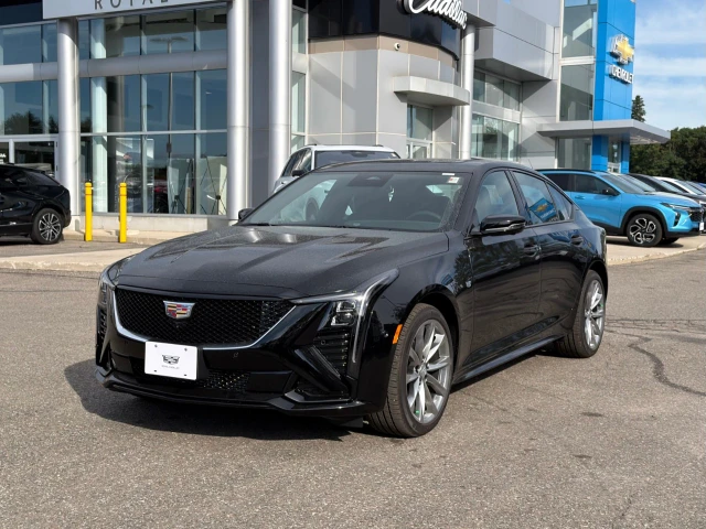 2026 Cadillac Ct5 Sport 4dr Sdn Sport, schwarz, 2 km, Import Kanada — Foto 1
