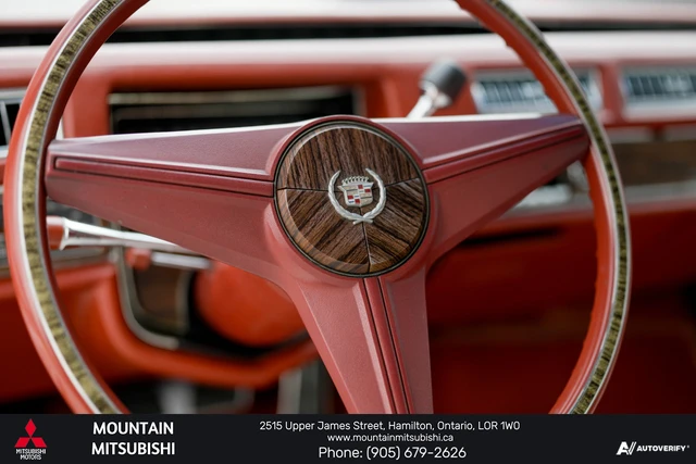 1976 Cadillac Eldorado CONVERTABLE, rot, 69.036 km, Import Kanada — Foto 15 z 19