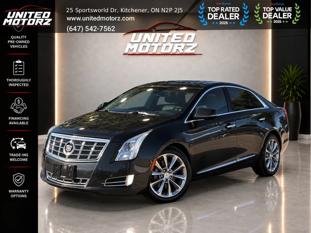 2013 Cadillac Xts 4dr Sdn Premium Collection AUTO AWD 3.6L 6cyl~SAFE, schwarz, 115.615 km, Import Kanada — Foto 1