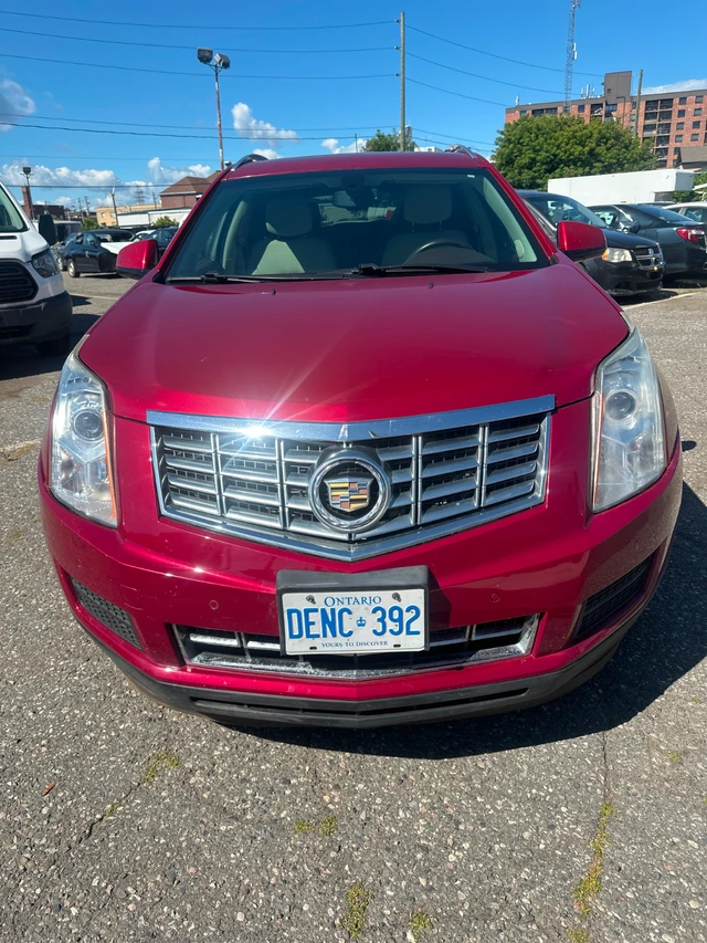 2016 Cadillac Srx, burgundy, 72.000 km, Import Kanada — Foto 2 z 5