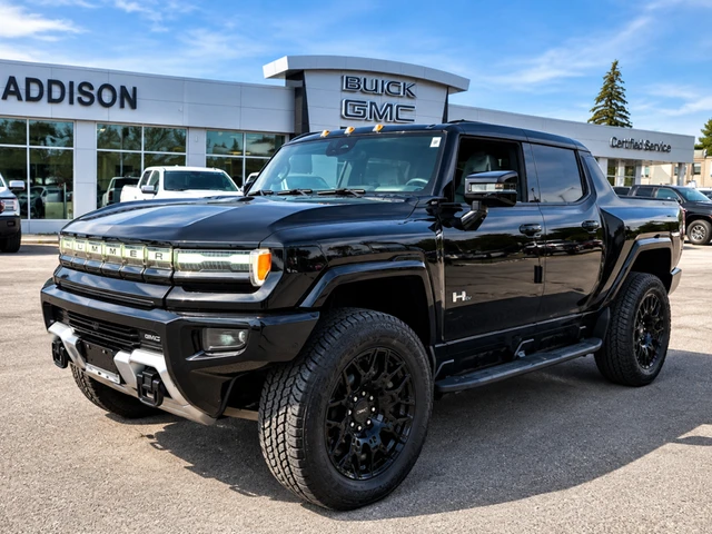 2026 GMC HUMMER EV Pickup 2X Infinity Roof, schwarz, 15 km, Import Kanada — Foto 1